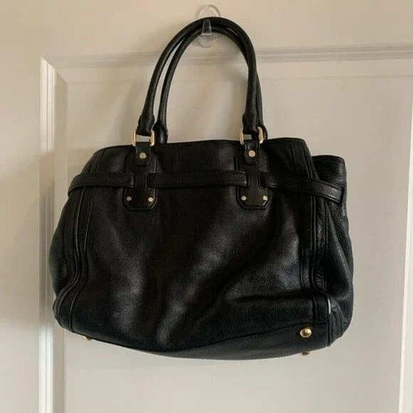 Michael Kors Hudson Tote Satchel Leather Bag - Picture 7 of 10